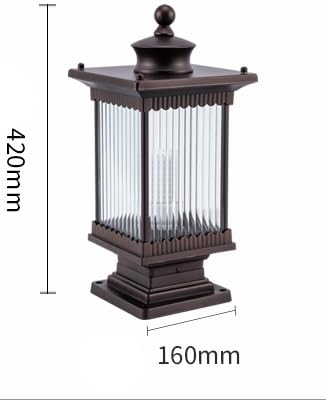 Square Pillar Light Antique Gate Light